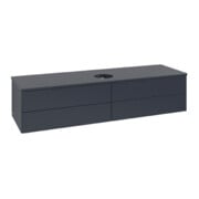 V&B Waschtischunterschrank ohne Frontstruktur Antao 160x50cm, WBP-farbe Lac, md bl. m Lac-3