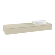 V&B Waschtischunterschrank ohne Frontstruktur Antao 160x50cm, WBP-farbe Lac, si Gr m lacquer