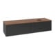 V&B Waschtischunterschrank ohne Frontstruktur Antao 160x50cm, WBP-farbe w. wal, bla m Lac-3