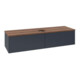 V&B Waschtischunterschrank ohne Frontstruktur Antao 160x50cm, WBP-farbe w. wal, md bl. m Lac-3