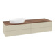 V&B Waschtischunterschrank ohne Frontstruktur Antao 160x50cm, WBP-farbe w. wal, si Gr m Lac-3