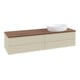 V&B Waschtischunterschrank ohne Frontstruktur Antao 160x50cm, WBP-farbe w. wal, si Gr m Lac-3