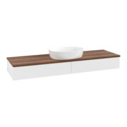 V&B Waschtischunterschrank ohne Frontstruktur Antao 160x50cm, WBP-farbe w. wal, wh. m Lac