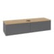 V&B Waschtischunterschrank ohne Frontstruktur Antao 160x50cm, WBP hon. Oa, Anthrac. m Lac-1