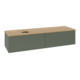 V&B Waschtischunterschrank ohne Frontstruktur Antao 160x50cm, WBP hon. Oa, lea gre. m Lac-1
