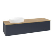 V&B Waschtischunterschrank ohne Frontstruktur Antao 160x50cm, WBP hon. Oa, md bl. m Lac