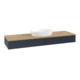 V&B Waschtischunterschrank ohne Frontstruktur Antao 160x50cm, WBP hon. Oa, md bl. m Lac-1