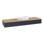 V&B Waschtischunterschrank ohne Frontstruktur Antao 160x50cm, WBP hon. Oa, md bl. m Lac