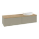 V&B Waschtischunterschrank ohne Frontstruktur Antao 160x50cm, WBP hon. Oa, st. Gr m Lac-1
