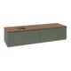 V&B Waschtischunterschrank ohne Frontstruktur Antao 160x50cm, WBP w. wal, lea gre. m Lac-3