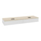 V&B Waschtischunterschrank ohne Frontstruktur Antao 160x50cm, WTP-farbe botti., glo wh. Lac-1