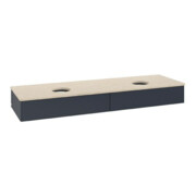 V&B Waschtischunterschrank ohne Frontstruktur Antao 160x50cm, WTP-farbe botti., md bl. m Lac
