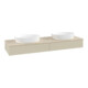 V&B Waschtischunterschrank ohne Frontstruktur Antao 160x50cm, WTP-farbe botti., si Gr m Lac-3