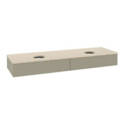V&B Waschtischunterschrank ohne Frontstruktur Antao 160x50cm, WTP-farbe botti., st. Gr m Lac