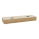 V&B Waschtischunterschrank ohne Frontstruktur Antao 160x50cm, WTP-farbe botticino, honey oak-3