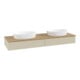 V&B Waschtischunterschrank ohne Frontstruktur Antao 160x50cm, WTP-farbe hon. Oa, si Gr m Lac-3