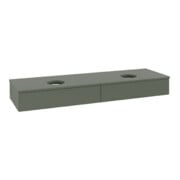 V&B Waschtischunterschrank ohne Frontstruktur Antao 160x50cm, WTP-farbe Lac, leaf gre. m Lac-3