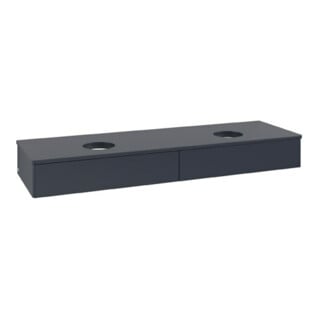 V&B Waschtischunterschrank ohne Frontstruktur Antao 160x50cm, WTP-farbe Lac, md bl. m Lac
