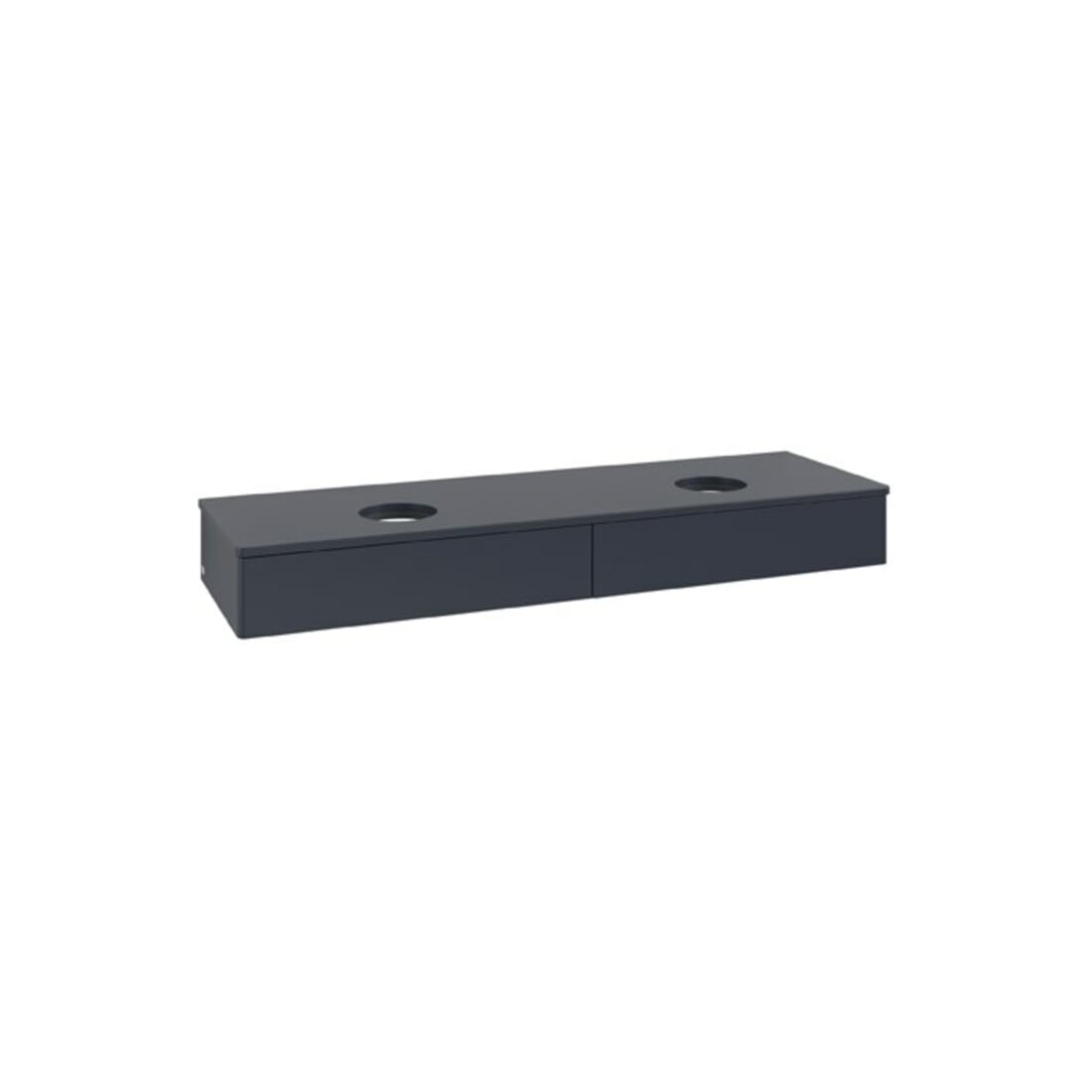 V&B Waschtischunterschrank ohne Frontstruktur Antao 160x50cm, WTP-farbe Lac, md bl. m Lac