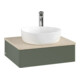 V&B Waschtischunterschrank ohne Frontstruktur Antao 60x19x50cm, HL, WBP botti., le g. m Lac-1