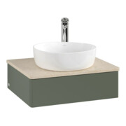 V&B Waschtischunterschrank ohne Frontstruktur Antao 60x19x50cm, HL, WBP botti., le g. m Lac