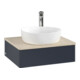 V&B Waschtischunterschrank ohne Frontstruktur Antao 60x19x50cm, HL, WBP botti., md bl. m Lac-1