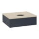 V&B Waschtischunterschrank ohne Frontstruktur Antao 60x19x50cm, HL, WBP botti., md bl. m Lac-4