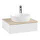 V&B Waschtischunterschrank ohne Frontstruktur Antao 60x19x50cm, HL, WBP botti., wh. m Lac-3