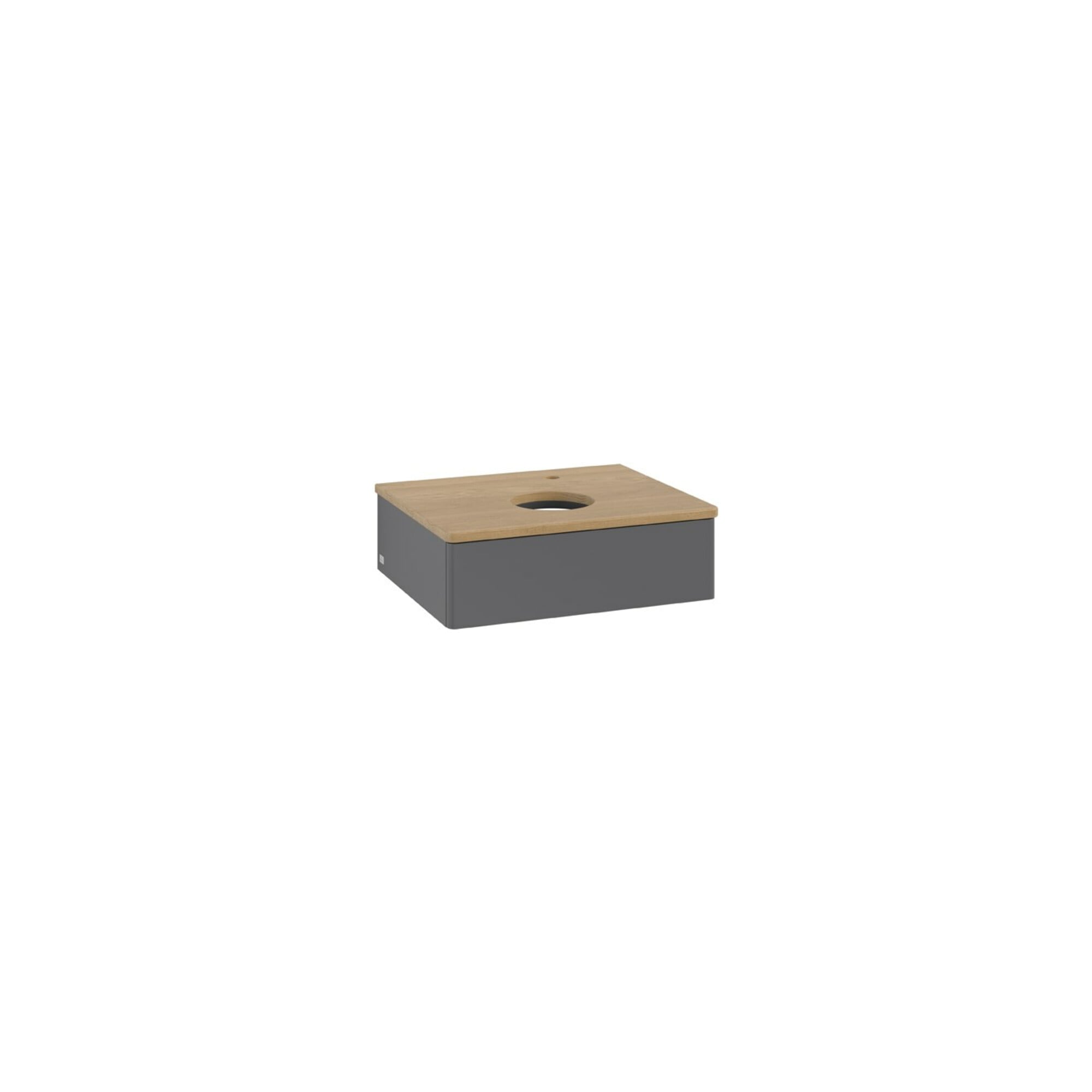 V&B Waschtischunterschrank ohne Frontstruktur Antao 60x19x50cm, HL, WBP hon. Oa, A m Lac ; Villeroy & Boch