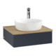 V&B Waschtischunterschrank ohne Frontstruktur Antao 60x19x50cm, HL, WBP hon. Oa, md b m Lac-1
