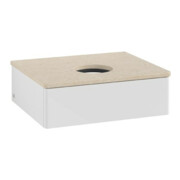 V&B Waschtischunterschrank ohne Frontstruktur Antao 60x19x50cm, WBP botti., glo wh. Lac-4