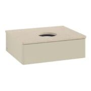 V&B Waschtischunterschrank ohne Frontstruktur Antao 60x19x50cm, WBP botti., si Gr m Lac