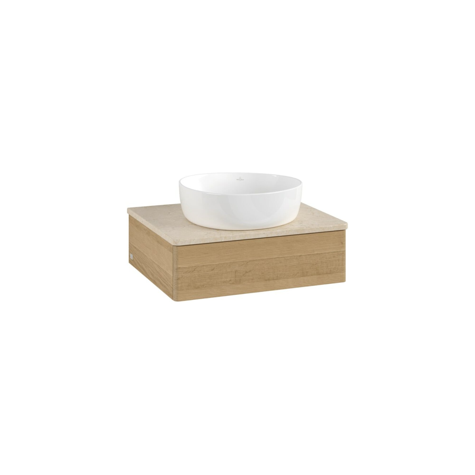 V&B Waschtischunterschrank ohne Frontstruktur Antao 60x19x50cm, WBP-farbe botti., honey oak ; Villeroy & Boch