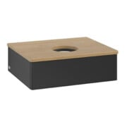 V&B Waschtischunterschrank ohne Frontstruktur Antao 60x19x50cm, WBP-farbe hon. Oa, bla m Lac-3