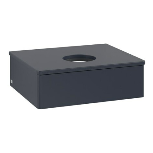 V&B Waschtischunterschrank ohne Frontstruktur Antao 60x19x50cm, WBP-farbe Lac, md bl. m Lac
