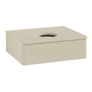 V&B Waschtischunterschrank ohne Frontstruktur Antao 60x19x50cm, WBP-farbe Lac, si Gr m Lac-3