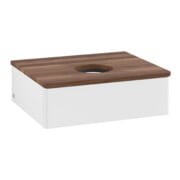 V&B Waschtischunterschrank ohne Frontstruktur Antao 60x19x50cm, WBP-farbe w. wal, wh. m Lac