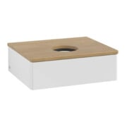V&B Waschtischunterschrank ohne Frontstruktur Antao 60x19x50cm, WBP hon. Oa, glo wh. Lac-3