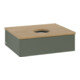 V&B Waschtischunterschrank ohne Frontstruktur Antao 60x19x50cm, WBP hon. Oa, lea gre. m Lac-1