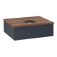 V&B Waschtischunterschrank ohne Frontstruktur Antao 60x19x50cm, WBP w. wal, md bl. m Lac-1