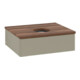 V&B Waschtischunterschrank ohne Frontstruktur Antao 60x19x50cm, WBP w. wal, st. Gr m Lac-3