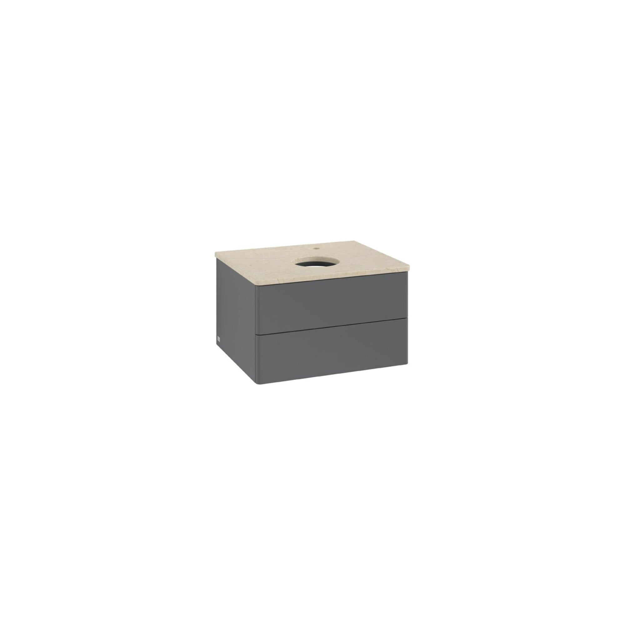 V&B Waschtischunterschrank ohne Frontstruktur Antao 60x36x50cm, HL, WBP botti., A m Lac ; Villeroy & Boch