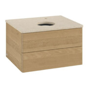 V&B Waschtischunterschrank ohne Frontstruktur Antao 60x36x50cm, HL, WBP botti., hon. Oa