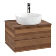 V&B Waschtischunterschrank ohne Frontstruktur Antao 60x36x50cm, HL, WBP-farbe w. wal, w. wal-3