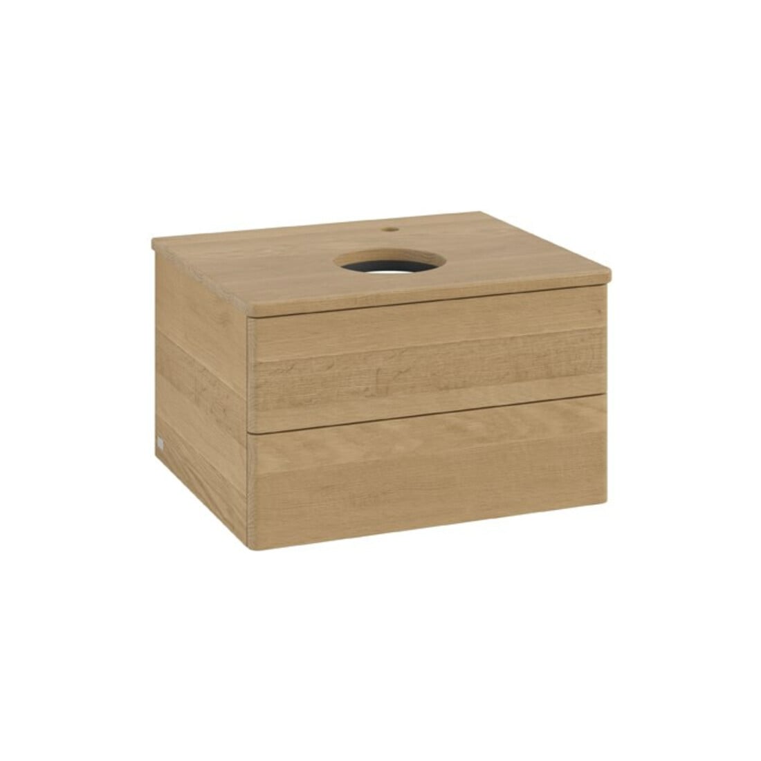 V&B Waschtischunterschrank ohne Frontstruktur Antao 60x36x50cm, HL, WBP hon. Oa, hon. Oa