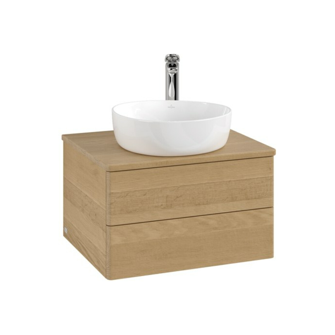 V&B Waschtischunterschrank ohne Frontstruktur Antao 60x36x50cm, HL, WBP hon. Oa, hon. Oa