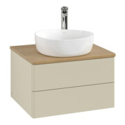 V&B Waschtischunterschrank ohne Frontstruktur Antao 60x36x50cm, HL, WBP hon. Oa, si Gr m Lac-3