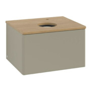 V&B Waschtischunterschrank ohne Frontstruktur Antao 60x36x50cm, HL, WBP hon. Oa, st Gr m Lac