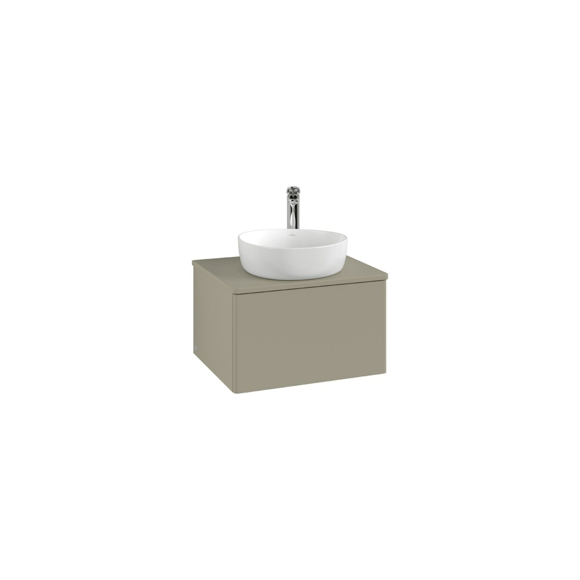 V&B Waschtischunterschrank ohne Frontstruktur Antao 60x36x50cm, HL, WBP Lac, Anthrac. m Lac ; Villeroy & Boch