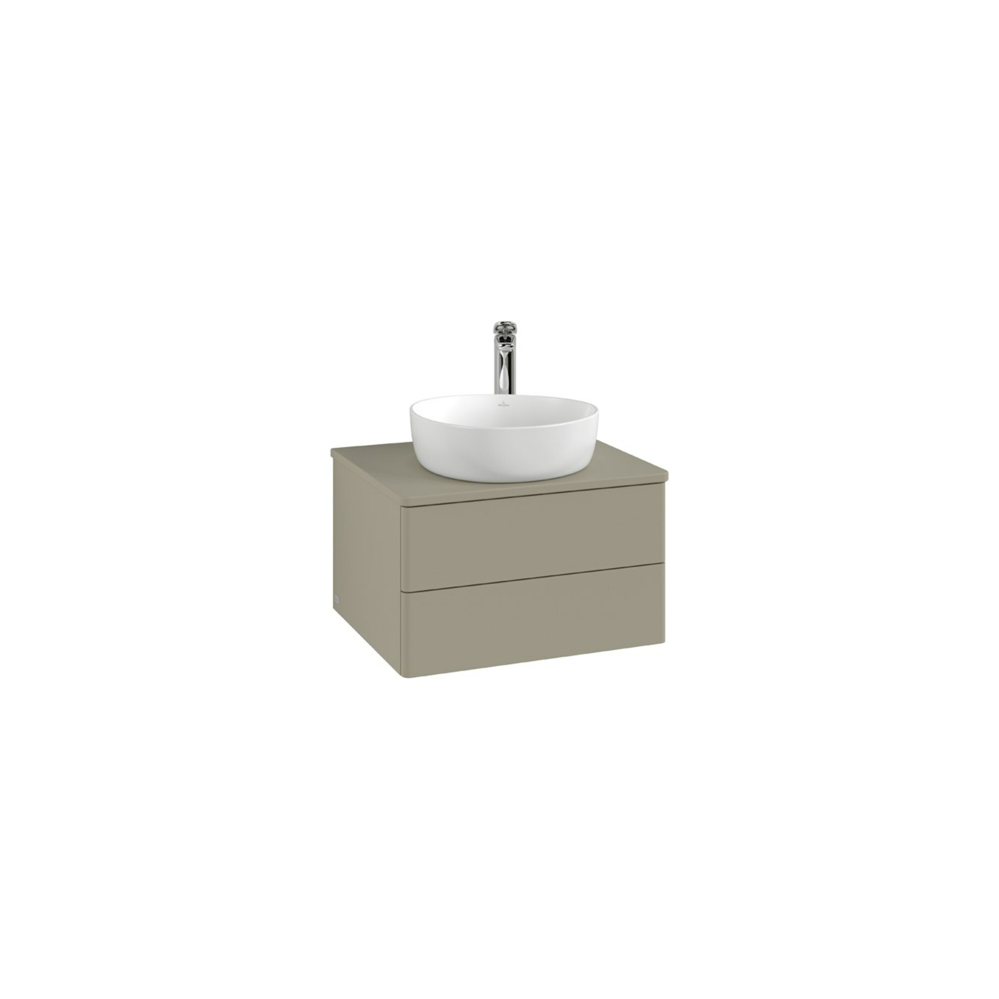 V&B Waschtischunterschrank ohne Frontstruktur Antao 60x36x50cm, HL, WBP Lac, glo wh. Lac ; Villeroy & Boch
